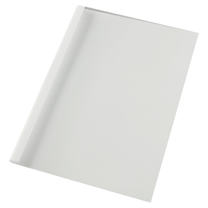 GBC Linen Binding Covers A4 6mm white (100)